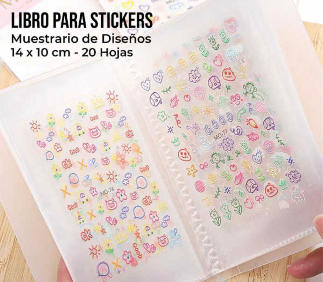 Libro para stickers