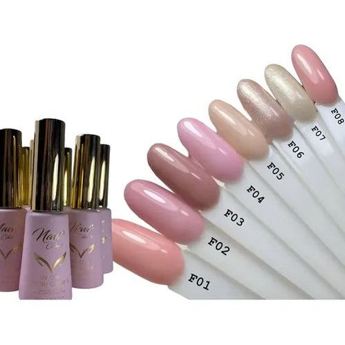 Esmaltes french Navi  Ideales para base de francesa , tonos traslúcidos